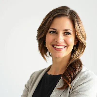 Elara Finch, certified holistic health coach, smiling warmly
