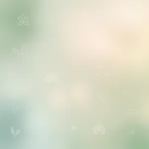 Abstract wellness icons overlay